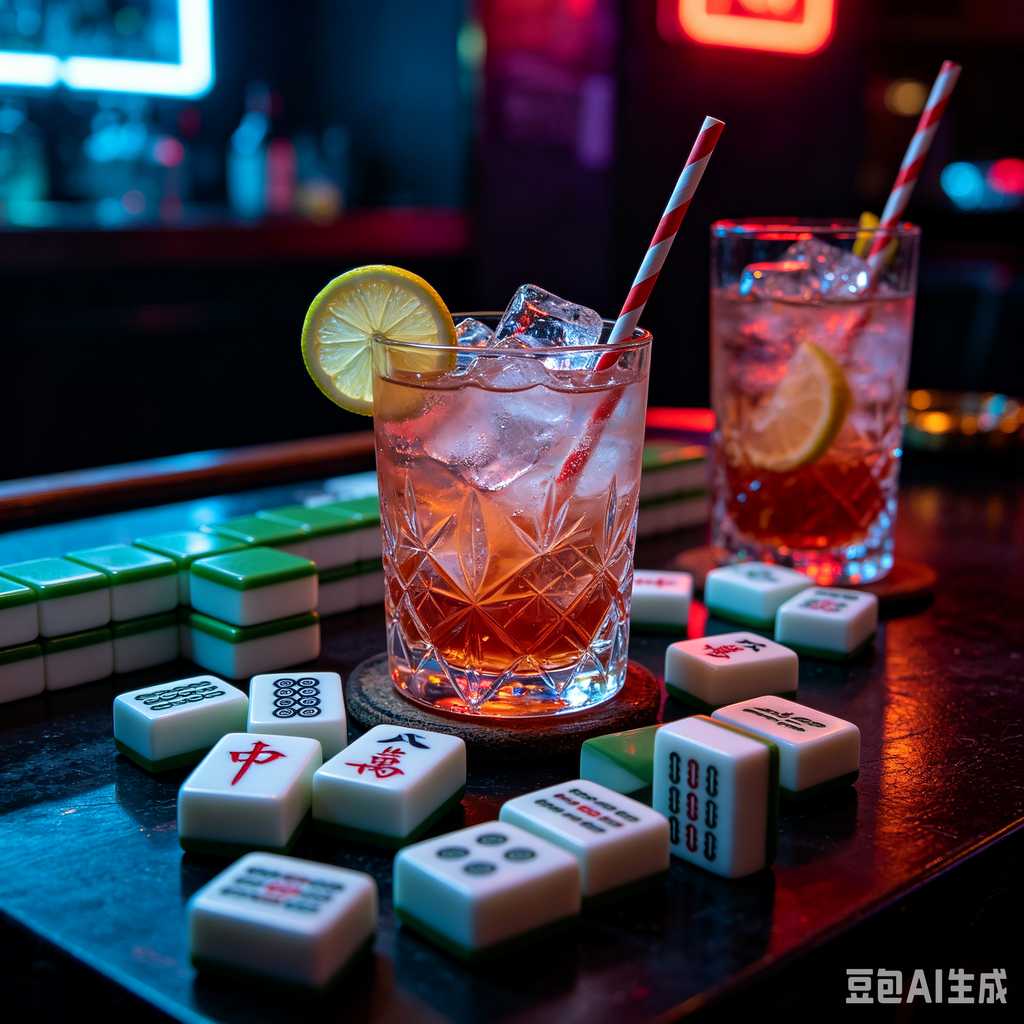 cute mini mahjong tiles set