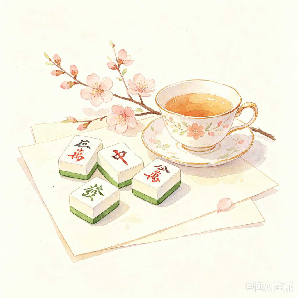 business souvenir mahjong set