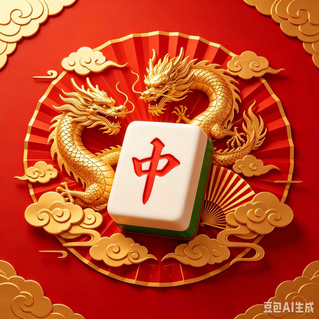 modern oriental mahjong set