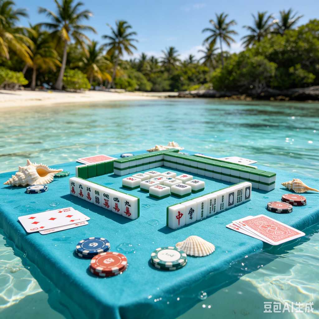 decorative text mahjong set