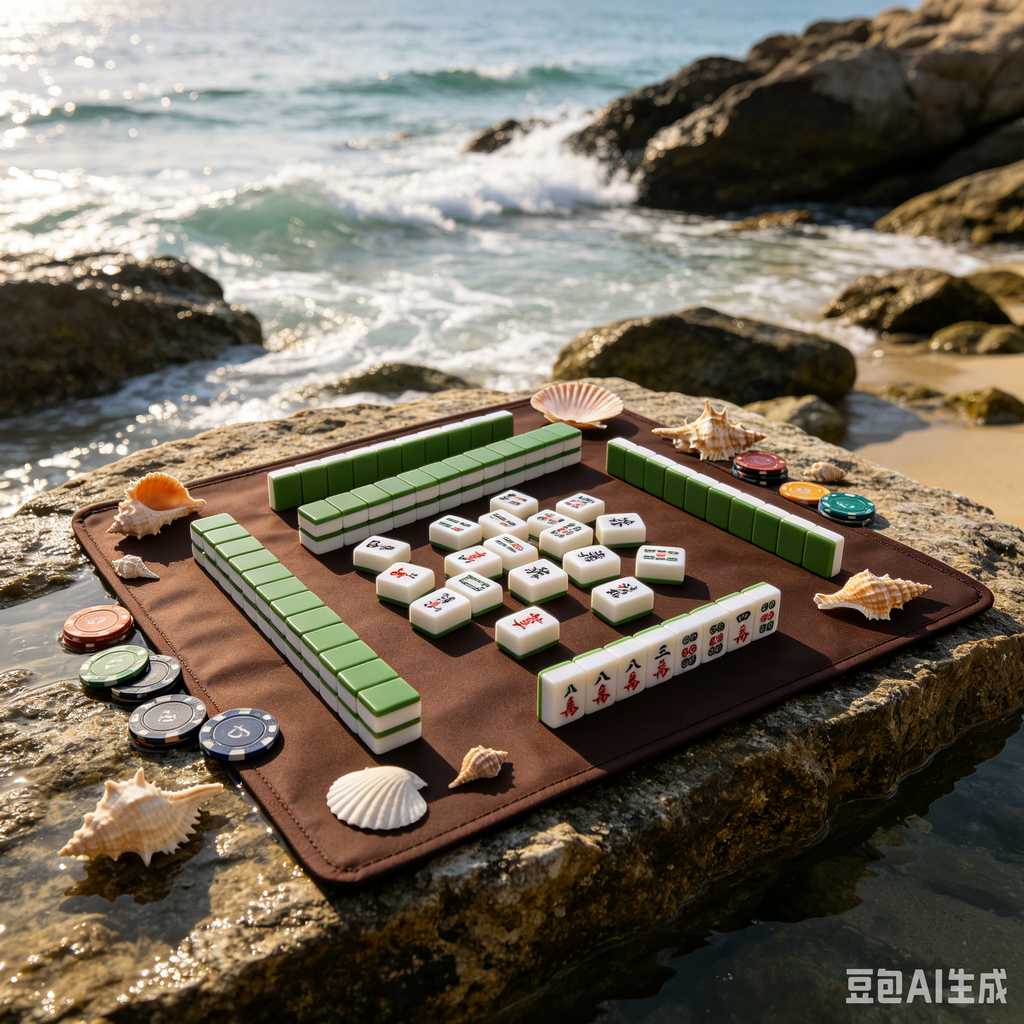 unique color mahjong tiles design